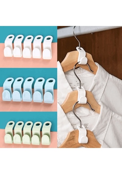 10 Lu Askı Çoğaltıcı Klips Askı Çoğaltma Aparatı Plastik Çok Renkli Diğer