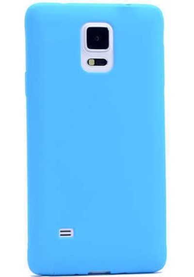 Samsung Galaxy Uyumlu S5 Kılıf Zore Premier Silikon Kapak Saks Mavi