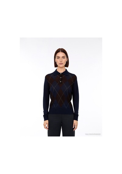 Yargıcı Regular Polo Yaka Uzun Kol Kazak 26kktr2144x 004 Lacivert