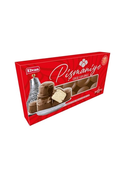 Elvan Pişmaniye Kakao Kaplı 200 Gr. (1 Paket)