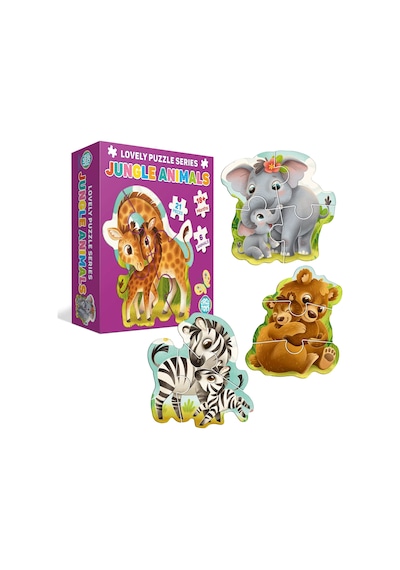 Circle Toys Lovely Puzzle Jungle  Animals