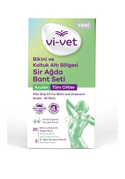 Vivet Bikini Ve Koltuk Altı Sir Ağda Bant Seti