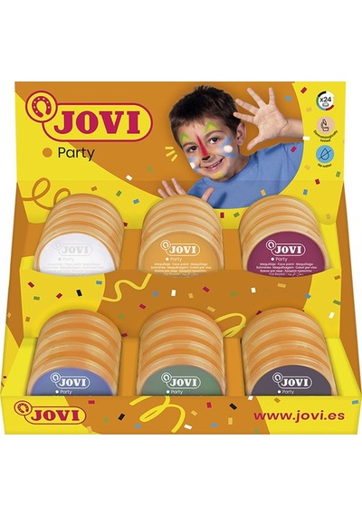 Jovı 171d Krem Yüz Boyası 8ml 4x6renk - 24'lü Stand