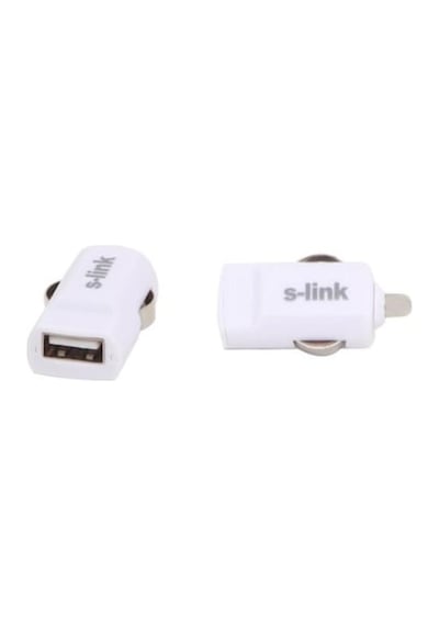 Oto Çakmak Usb Apple Uyumlu iPad Şarj S-Link Ip-588 Usb Araç Şarjı 5V 2A