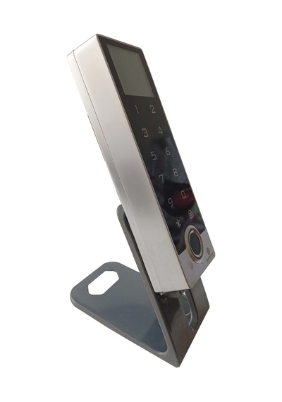 Sr-213 Lcd Em Parmak İzi Kart Şifre Okuyucu Lcd Ekranlı Metal Kasa 125 Khz 10 Adet