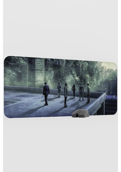 Inception Christopher Nolan V3 90x40 Xxl Gaming Kauçuk Kaymaz Taban Mouse Pad Fare Altlığı
