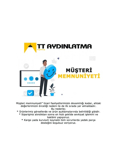 Tt050-by Tt Aydınlatma Baklava Desen Mat Beyaz 4 Lü 3 Renk Işık Beyaz