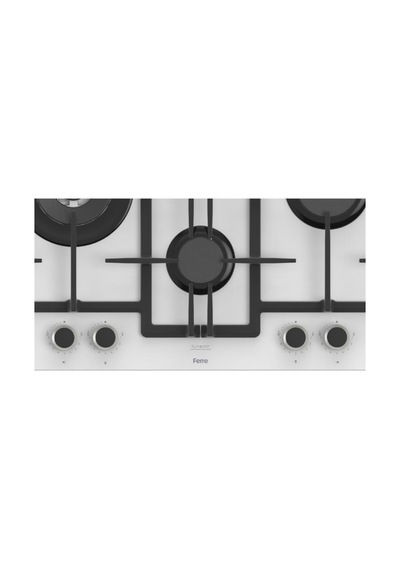 Afm Tech Ve Ferre FM7701 - ED076-WFA - FM3301 IQ 8 Prog. Turbolu Beyaz Dijital Ankastre Set