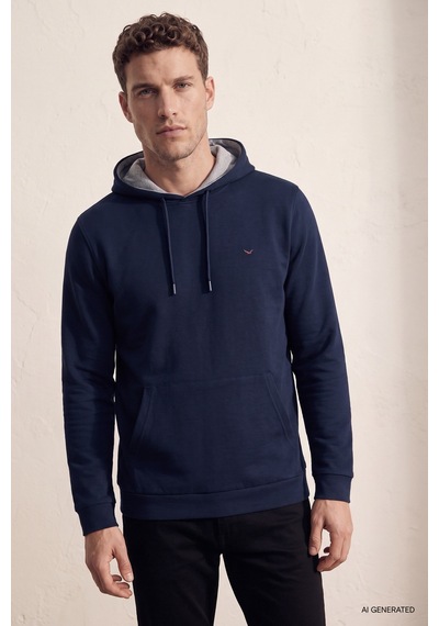 D'S Damat Ds Damat Regular Fit Lacivert Düz Sweatshirt 7hce26172301m Çok Renkli