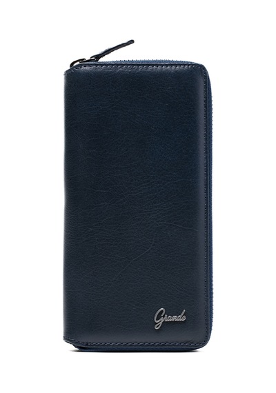 Lacivert Cüzdan & Kartlık Unisex 1780 Grande Deri Cüzdan Kartlık