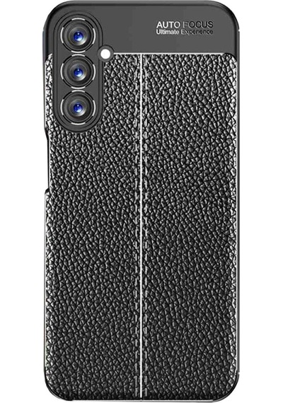 Samsung Galaxy A05s Kılıf Auto Focus Kapak - Siyah Çok Renkli