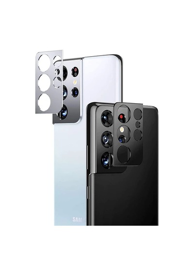 Sm Galaxy S21 Ultra 3d Metal Kamera Koruyucu Metal Lens- 5775