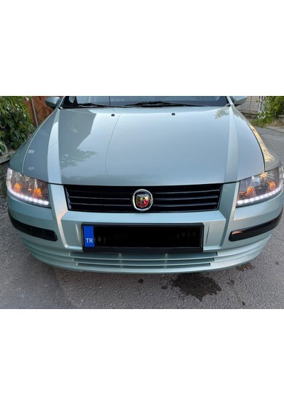 Fiat Stilo Abarth Logo Ön Panjur Arması Krom Çerçeveli 100mm