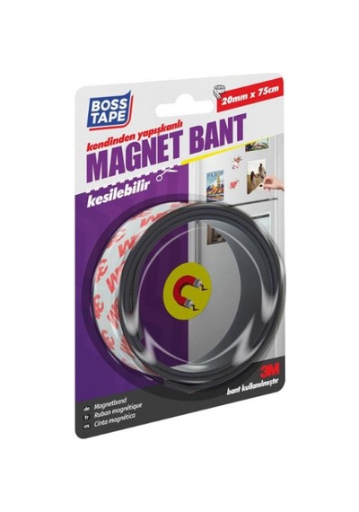 Boss Tape Özel Bant Magnet Bant 20 Mm X 75 Cm