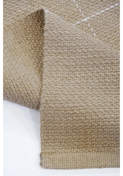 Dolce Vita Halı Rustic 702 White Jüt Halı Bej