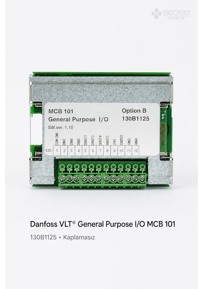 Danfoss Vlt Genel Amaçlı I/o Mcb 101 Opsiyon Kartı Kaplamasız