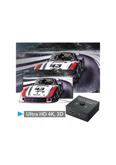 Hdmı Switch 4k 3d Destekli Hdmı Switch 2 Giriş 1 Çıkış Veya 1 Giriş 2 Çıkış