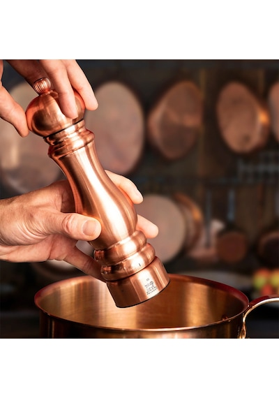 Peugeot Paris Chef Tuz Değirmeni Bakır 22 Cm Çok Renkli