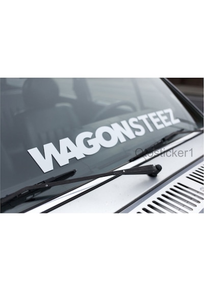 Oto Sticker Wagonsteez Ön Cam Yazısı Araba Stickeri 59Cm Sw