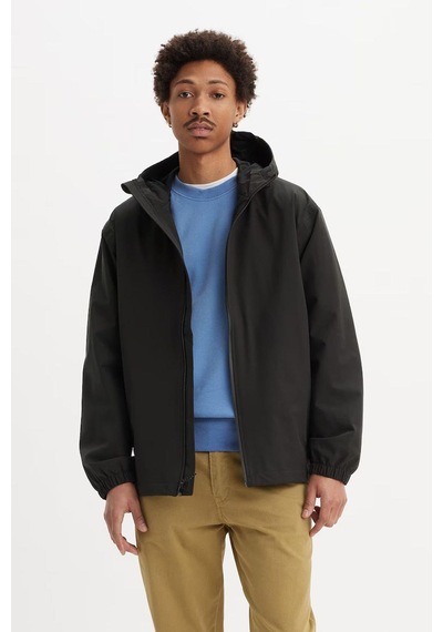 Levi's Levis Kapşonlu Erkek Ceket Lw Packable Raın Jacket Jet Black A8562-0000-6472 Blacks Levi's Levis Kapşonlu Erkek Ceket Lw Packable Raın Jacket Jet Black A8562-0000-6472 Blacks