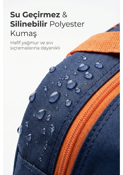 4berry Cool Futbol Desenli Çocuk Spor Ve Seyahat Çantası 14l Su Geçirmez, Omuz & El Taşıma Lacivert