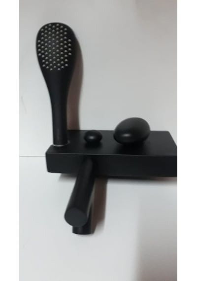 Istanbul Banyo Bataryası El Duşlu Mat A4180292 Siyah