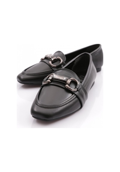 Dgn 5027 Kadin Loafer Ayakkabi 5027-1423-R1534 Siyah