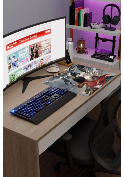 Metaphor: Refantazio Dikişli Kauçuk Oyuncu Mousepad V1 - 48x40 Xl Gaming Mouse Pad