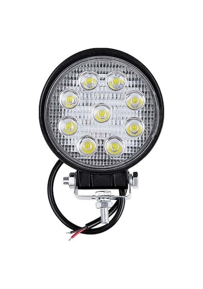 Off Road Yuvarlak 9 Led Sis Farı