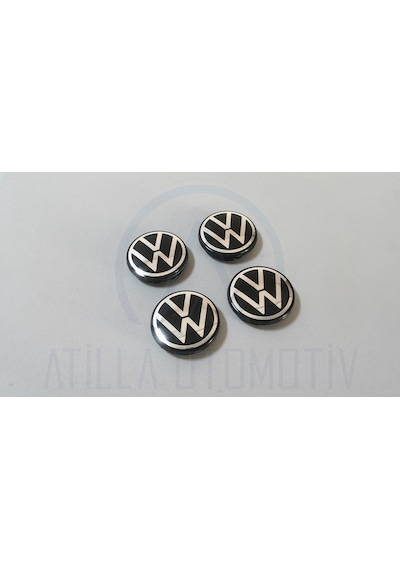 4 X Vw T-cross 19-25 Çelik Jant Göbeği Takım 55mm 1s0601171