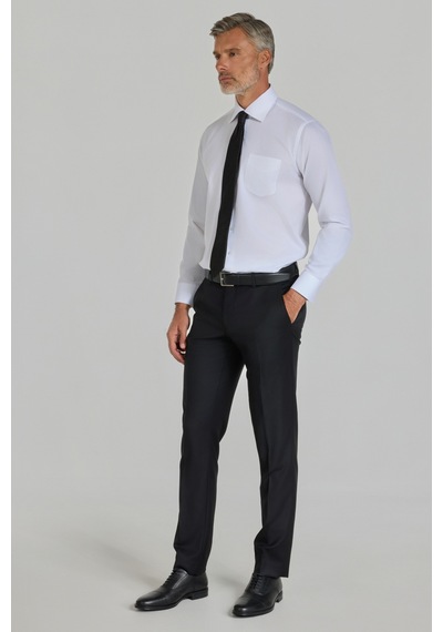 Bisse Regular Fit Uk Klasik B Yaka T. Cep Beyaz Gmkls4kb242054 D01 Beyaz