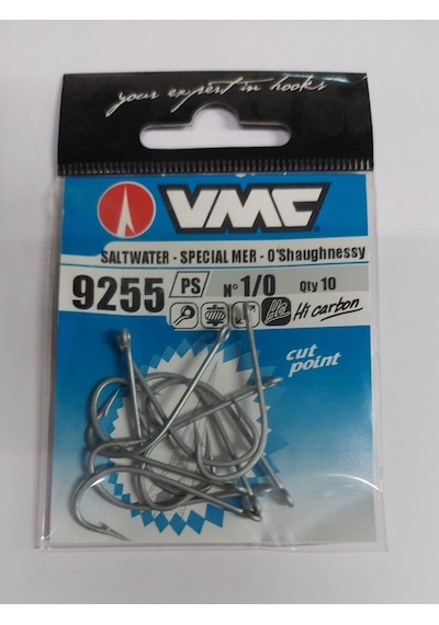 Vmc 9255ps O Shaughnessy Closed Eye Olta İğnesi 10'lu Paket, No:2/0