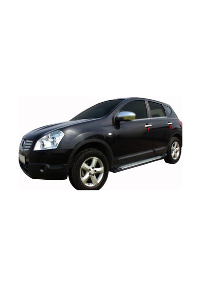 Nissan Qashqai Uyumlu Kapı Kolu 4 Parça 2014 Ve Üzeri Paslanmaz Krom