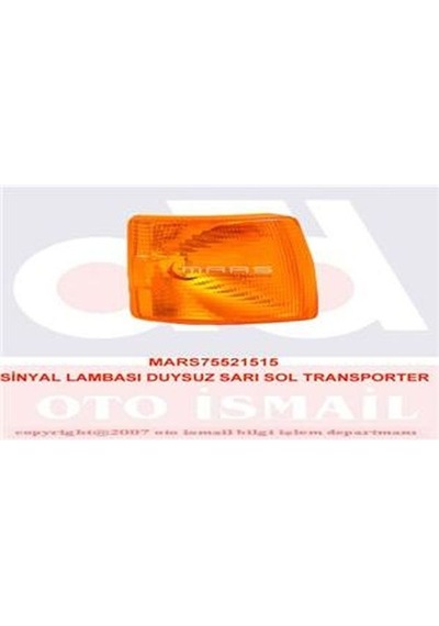 Sinyal Lambası Duysuz Sarı Sol Transporter T4 90-96