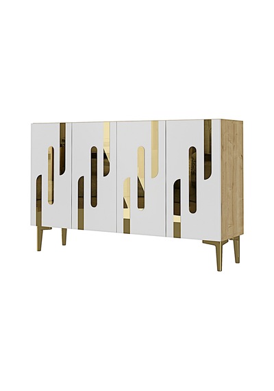 Ka1229dbg Ece Konsol Ve Tv Sehpası Safirmeşe - Beyaz - Gold 120cm Safirmeşe-gold Ka1229dbg Ece Konsol Ve Tv Sehpası Safirmeşe - Beyaz - Gold 120cm Safirmeşe-gold
