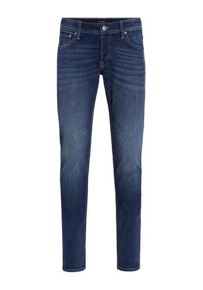 Jack & Jones Erkek Slim Fit Düsük Bel Jean - Glenn - 12109970 Blue Denim