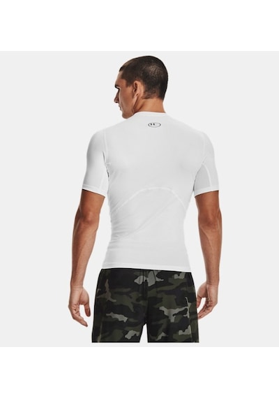 Under Armour Erkek HeatgearArmour Kısa Kollu 1361518-100 Beyaz