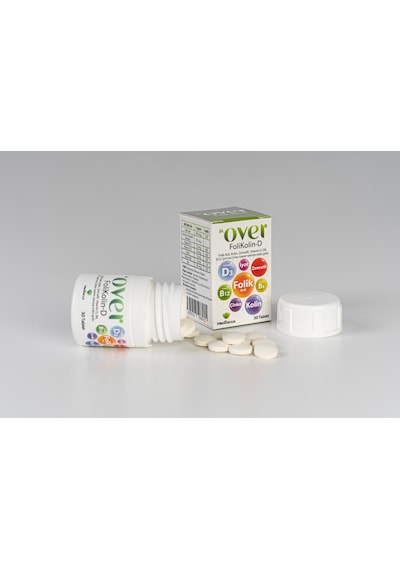 Dr. Over FoliKolin-D Gıda Takviyesi 3 x 30 Tablet