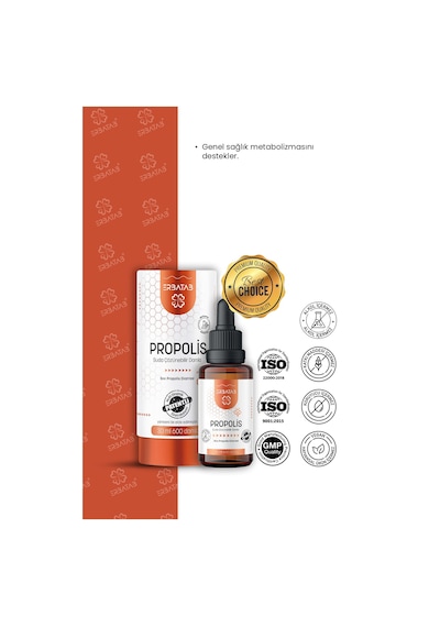 Erbatab Propolis Suda Çözünebilir Damla 30 ML