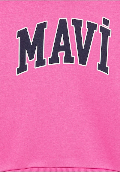 Mavi - Mavi Logo Baskılı Pembe Sweatshirt 7610035-70982 Pembe