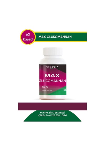 Voonka Max Glukomannan 60 Kapsül