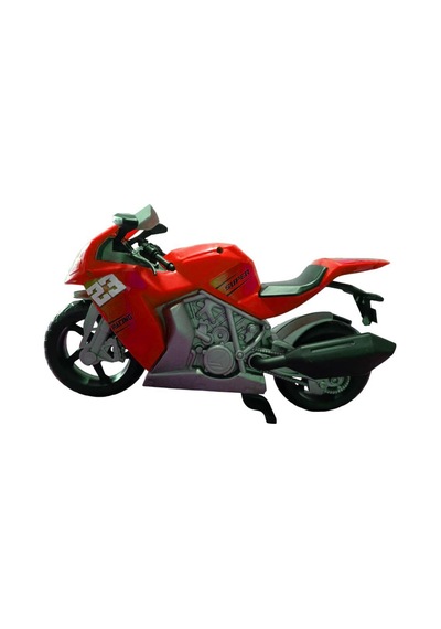Moto Racing Yarış Motoru 29 Cm Kırmızı