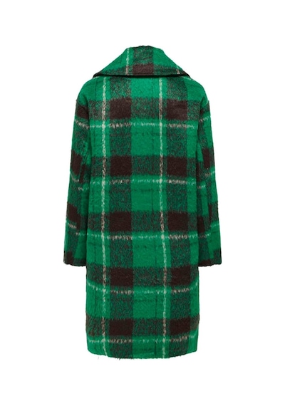 Only Onladelıne Lıfe Check Coat Cc Otw Yeşil15321906 Yeşil