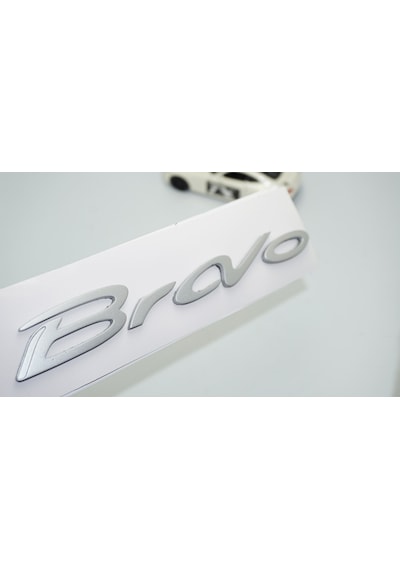 Dk Tuning Fiat Bravo Bagaj Gri Abs 3m 3d Yazı Logo Amblem