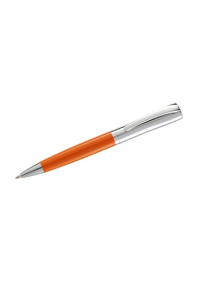 Steelpen 913 Wood Ahşap Kutulu Oranj Tükenmez Kalem Çok Renkli