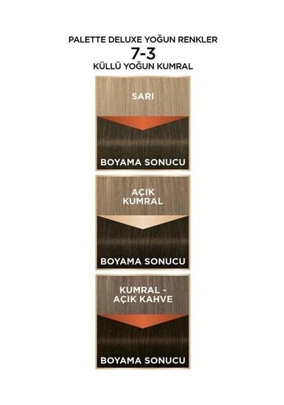 Palette Deluxe Saç Boyası Küllü Yoğun Kumral 7 - 3