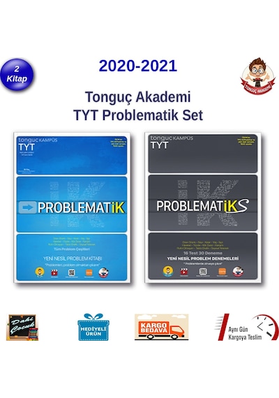 Tonguç Akademi Tyt Problematik Problematiks Set 2 Kitap