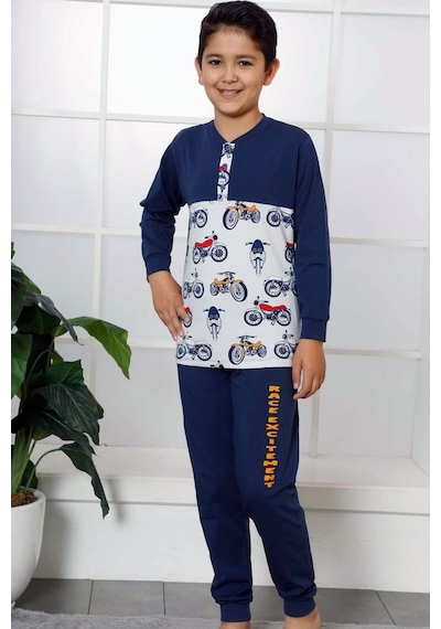 Alimer Erkek Çocuk Uzun Kollu Pijama Takımı Edy5162Uk