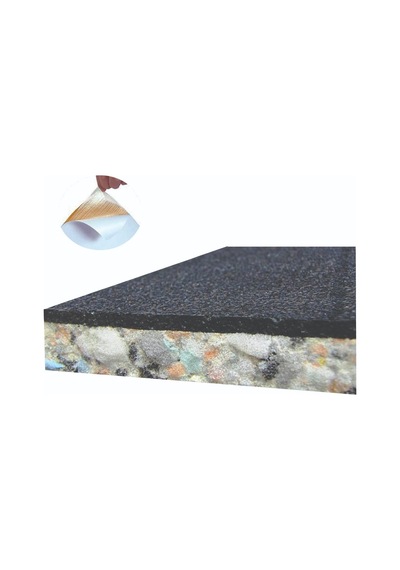BARİYERLİ YAPŞ. SES VE ISI YALITIM SÜNGER-12,5MM-120DNS(100X50CM)