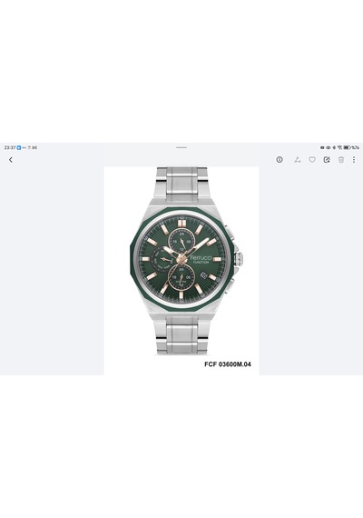 Ferrucci Marka Çelik Erkek Kol Saati Fcf 03600m.04 Metalik